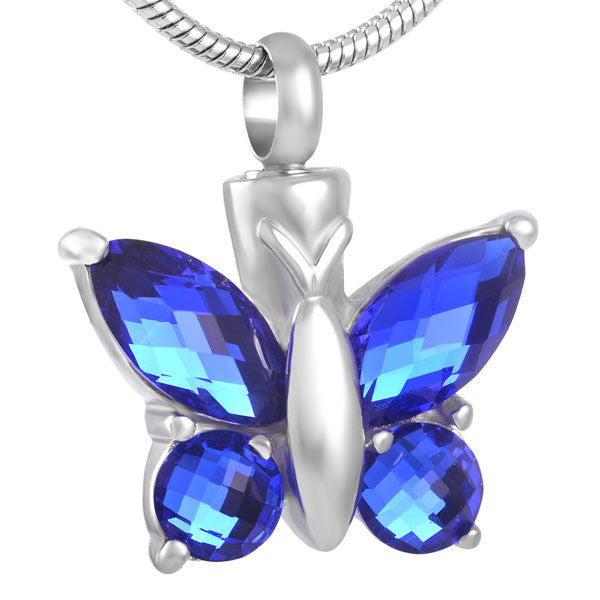 Butterfly with Crystal